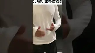 CAMISETA MANGA LONGA DA MINIMAL CLUB BRANCA PARA PESSOA DE 178 CM E 70 KG CUPOM