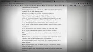 Psalm 37 KJV - Biblegateway.com - Max McClean