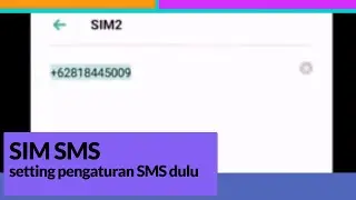GAGAL MENGIRIM SMS, CEK PENGATURANNYA DULU SOB