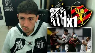 EMPATE! REACT SANTOS 1X1 SPORT - BRASILEIRÃO SÉRIE B 2024