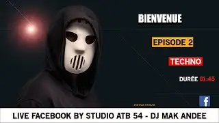 (Studio ATB 54) OBS - DJ - Episode 2 Live Facebook - Techno  HD Serato Best