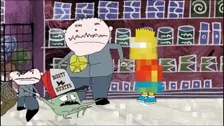 Squidbillies - Cameo de Bart Simpson