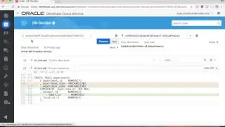 Oracle Database DevOps with SQLcl in Developer Cloud Service