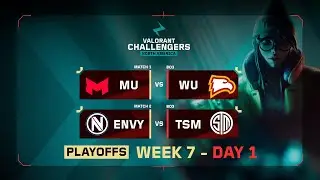 ENVY vs TSM | VALORANT Challengers NA | Week 1 Day 1 | Playoffs Stage 3 | Map 1
