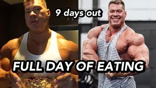FULL DAY OF EATING | 9 DAYS OUT IFBB VANCOUVER PRO