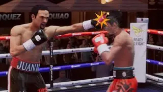 Marquez can crack. Undisputed boxing game PS5.