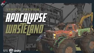 4K Vehicle Preview of Synty's Apocalypse Wasteland