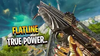 the TRUE power of the Flatline.. - Apex Legends