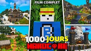 SURVIVRE 1000 JOURS sur Minecraft ULTRA HARDCORE ! (FILM ENTIER)