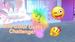 One Color Outfit Challenge! *NOT GOOD* 😬 || PART 10 ||