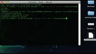 TCP Packet Trace -- MAC OS X