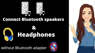 How To Connect Bluetooth Headphones/Speaker To PC Without Bluetooth adapter | No Audio Lag😮🔥🔥