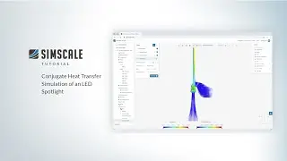 Conjugate Heat Transfer Simulation of an LED Spotlight