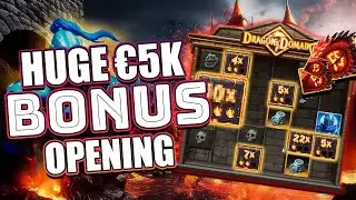 Huge Bonus OPENING!! £5k worth!! Slots With Jimbo!