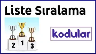 Sorting a list in descending / ascending order (Kodular.io / App Inventor 2)