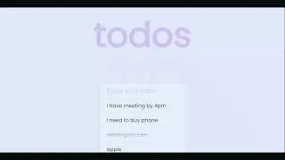 How To Create Todos List Using HTML CSS AND JAVASCRIPT