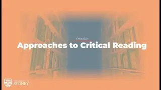 Approaches to Critical Reading (ENGL6102)