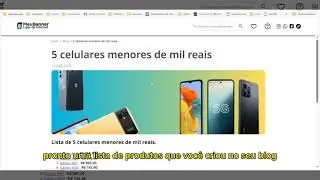 Como criar uma lista de itens no seu blog - desktop