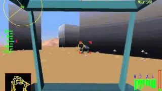 Mechwarrior 2 - Jade Falcon Clan - Training 4 - Hunting