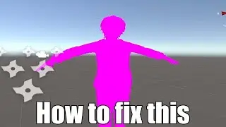 Why is my avatar pink? (VRChat)