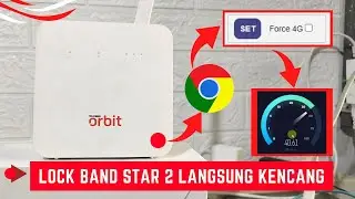 How to Lock the Orbit Star 2 Frequency Band Using the Latest Google Chrome Browser