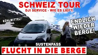 #971 SCHWEIZ TOUR MIT ZOTTL - Kühlwasser & Flucht in die Berge, Sustenpass | Feedback DJI Service