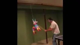 blind man on hopeless pinata quest