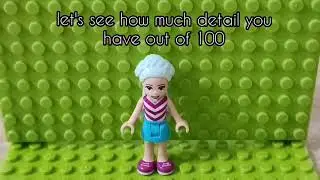 How many details do you have out of 100? Lego Friends