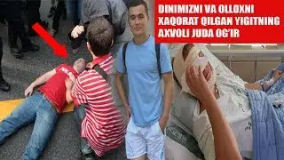 ISLOM DININI VA OLLOXNI XAQORAT QILGAN BOLANING AXVOLI OG'IR, UNING IZIGABUTUN MUSULMONLAR TUSHUSHGA