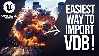 Easiest Way to Import VDB Files in Unreal Engine 5🌿...