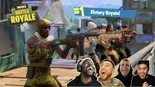 MEDIC DEEJ SAVES THE DAY!  *FORTNITE SQUAD WINS WITH ALBOE*