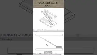 Cómo hacer barandilla de tirantes en Revit #arquitectura #reels #revit #diseño #escaleras