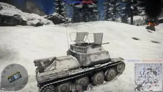 War thunder Sd.kfz 140/01 Aufklärungspanzer 38(t) Game play