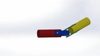 PINNED SPHERE SHAFT COUPLING ANIMATION