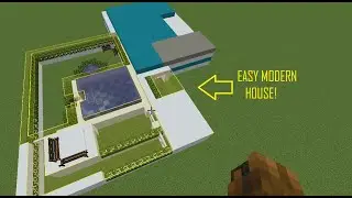 Minecraft - How To Make A Modern House [Tutorial] Part 3