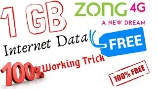 Zong Free Youtube || Zong Free internet Tricks 2018