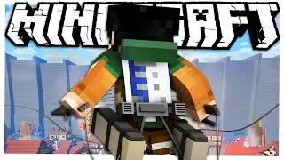 ATTACK ON TITAN in MINECRAFT!! - Minecraft ITA MOD *bellissimo*