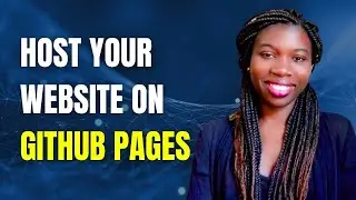 How to Host A portfolio website on GitHub Pages for free | Host an HTML Website online for free