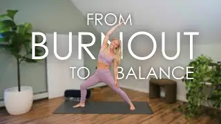 Yoga for Stress & Burnout Relief | Nervous System Reset to Feel Calm & Grounded Again