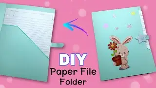 how to make file folder | diy file folder | paper file folder a4 size