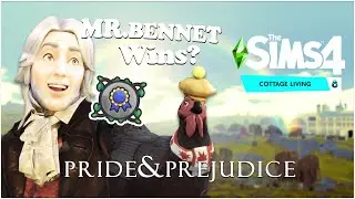 🏞️PRIDE & PREJUDICE🏞️ | EP. 3 MR.BENNET , GANA?   | THE SIMS 4 COTTAGE LIVING 🐮 | BY RUSTICSIMS