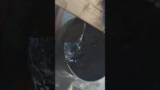 Melting metal with the sun. 