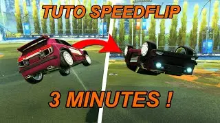 APPRENDRE LE SPEEDFLIP EN 3 MINUTES | TUTO #4 (ROCKET LEAGUE FR)