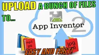 how to upload multiple files to app inventor2