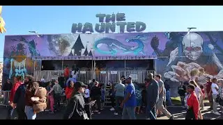 The Haunted Full Dark Ride POV 2024 Florida State Fair