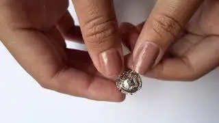 Sterling Silver, Jawan, Chime Ball Pendant CH 483