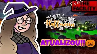 ATUALIZAÇÃO DE HALLOWEEN NO FLEE THE FACILITY!!🎃💀 Roblox
