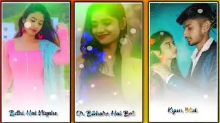 new trending lyrics whatsapp status editing || new trending status editing video kinmaster ||