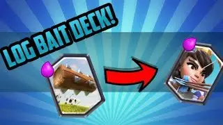 LOG BAIT DECK??!!- GET TO LEGENDARY ARENA!!!-Clash Royale:Insane DECKS!-HD