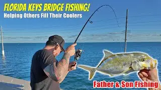 Bridge Fishing Lures Only and Still Catching a Cooler Full! Florida Keys